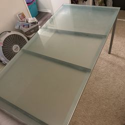 Glass Desk