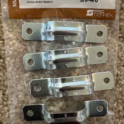 2 hole metal strap - 5 pack