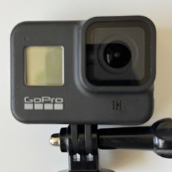 GoPro Hero 8 With Accessories Bundle. Excellent/Gently Used Condition. No Scratches Or Dents