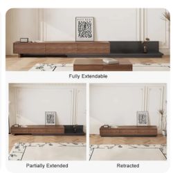 Modern Fully Extendable TV Console