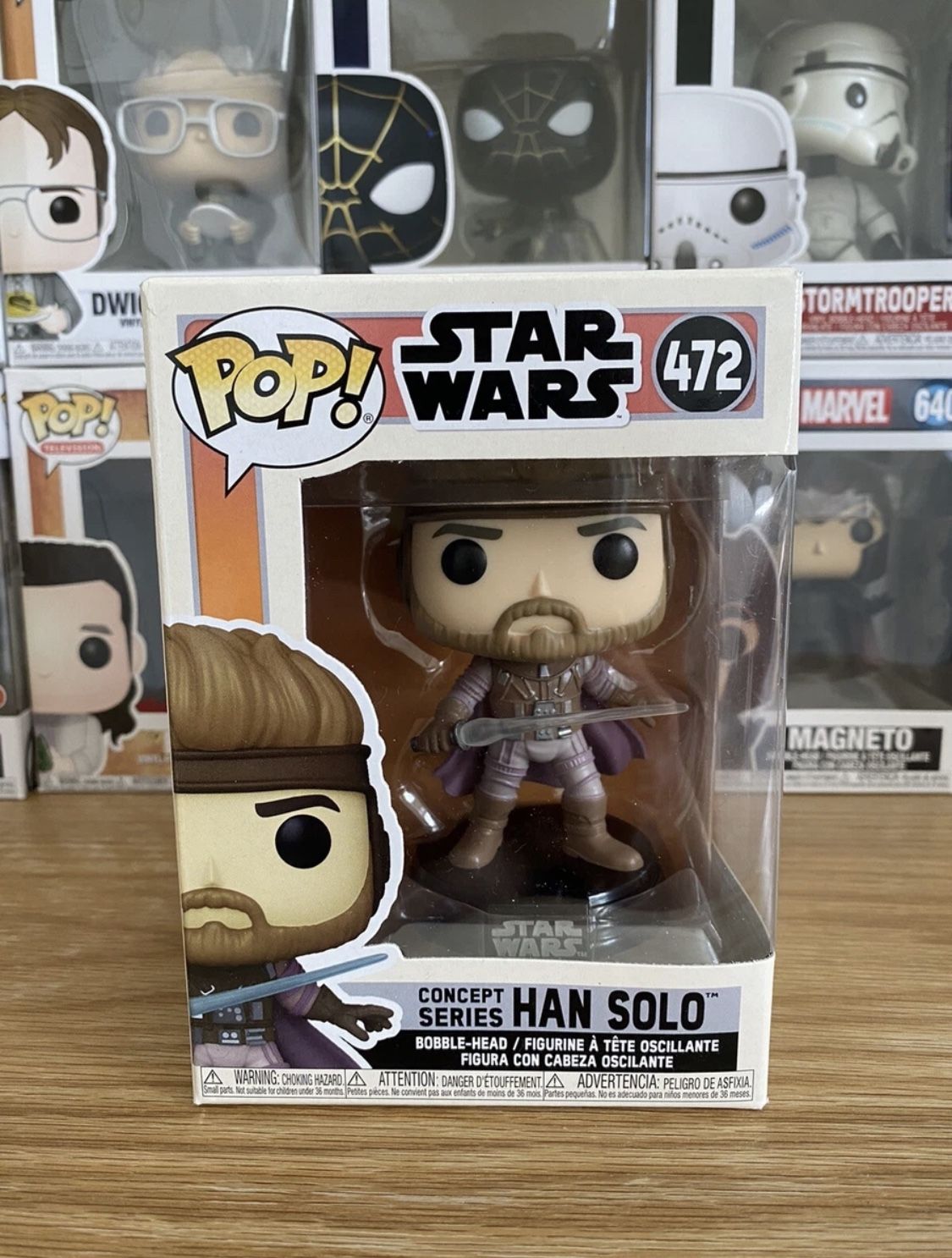 Funko Pop! Star Wars Han Solo Concept Series 472 - Mint Condition
