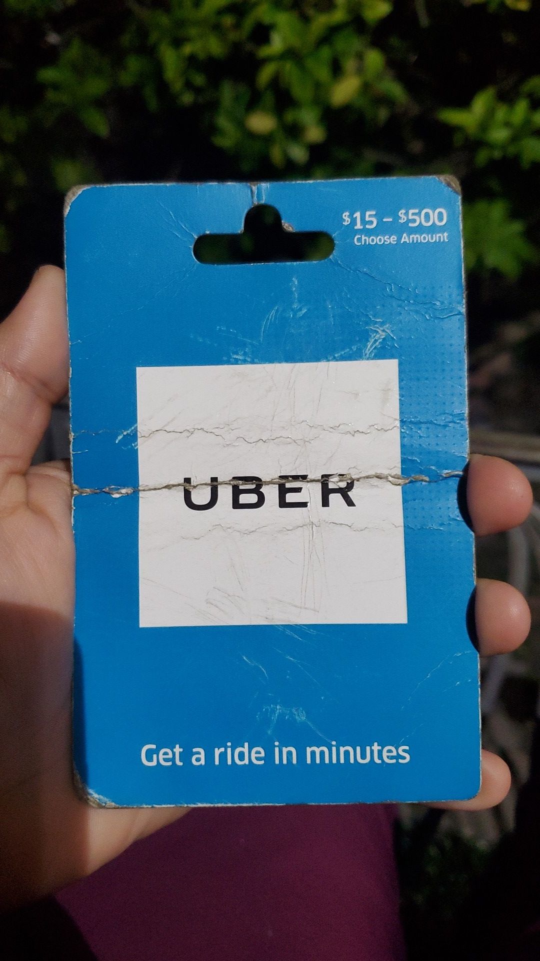 Uber card