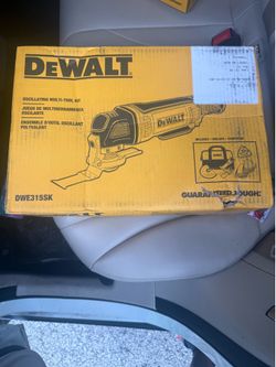Dewalt oscillating multi-tool kit