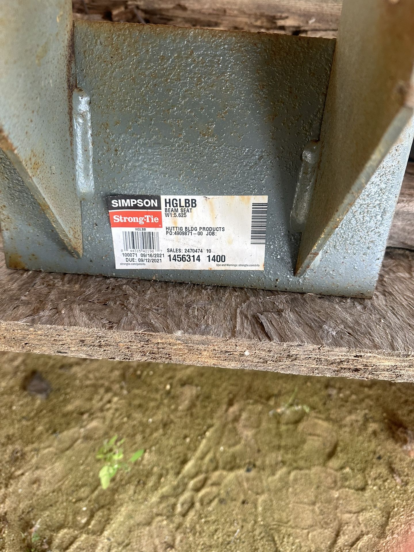 Simpson Strong Tie Beam Seat