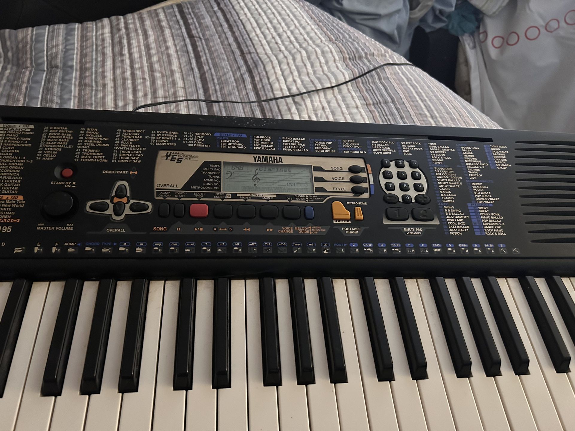 Yamaha PSR 195