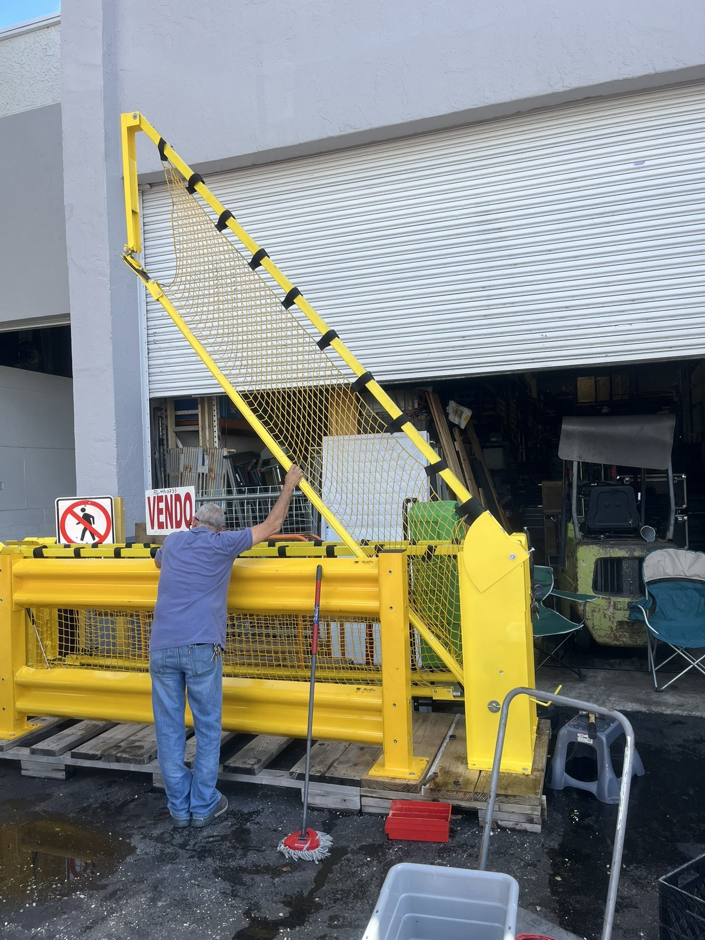 Dock Barrier Hevy Duty