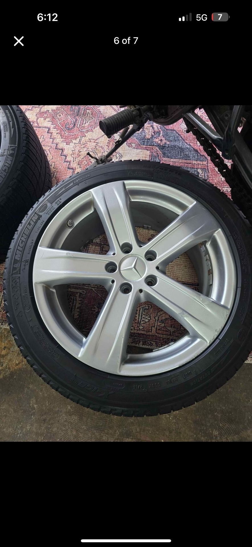 Set of 4 OEM Mercedes Benz Rims 2011 S550