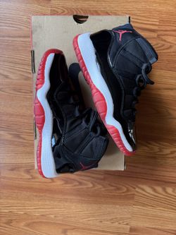 Air Jordan Retro 11 Bred 4.5y PADS