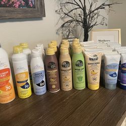 New sunscreen & after sun care. $2-$5 each. Check my other listings for more great items!