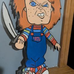 Handmade Chucky Indoor Or Outdoor Wall Or Lawn Decoration