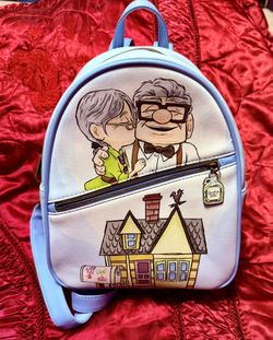Loungefly Disney Up Carl & Ellie House Mini Backpack