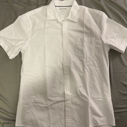 White Shirt Men Size L
