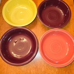 FIESTA WARE CEREAL BOWLS 