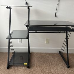 Glass Desk 