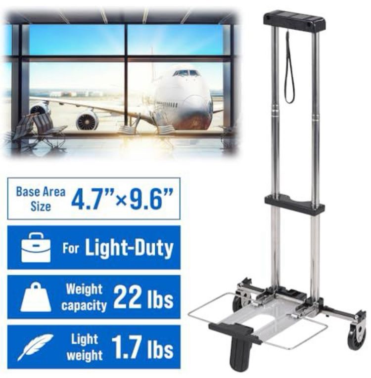 π For Sale: Japard Folding Carrying Cart with 2 Wheels β Compact Mini Trolley
