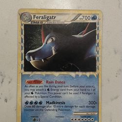 Feraligatr – 2006 EX Dragon Frontiers – Holo Rare Pokémon Card 