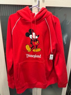 Red Disneyland Mickey Mouse Hoodie XL