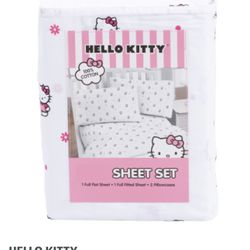 Hello Kitty Bed Sheets Queen Up For Trade