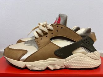 Nike Air Huarache LE Stussy Dark Oak Size 9.5