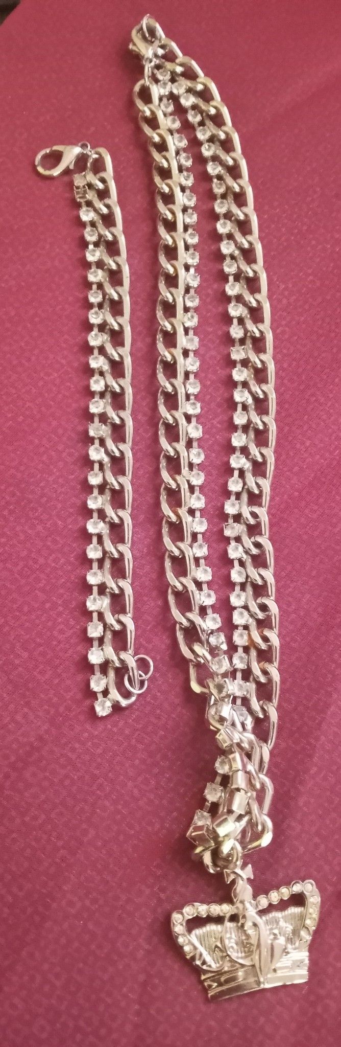 Necklace And Bracelet Good Condition $5.00 For Each