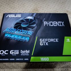 Used ASUS GeForce GTX 1660 Overclocked 6GB