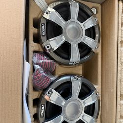 Fusion marine 6.5 led speakers