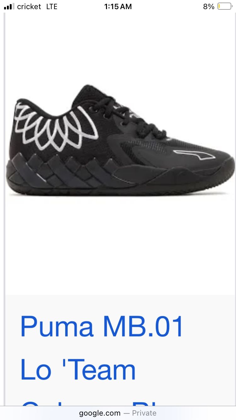 Basketball Shoes Puma Mb.01 Lo Size 8.5