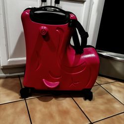 Toddler Ride On Suitcase (pink)