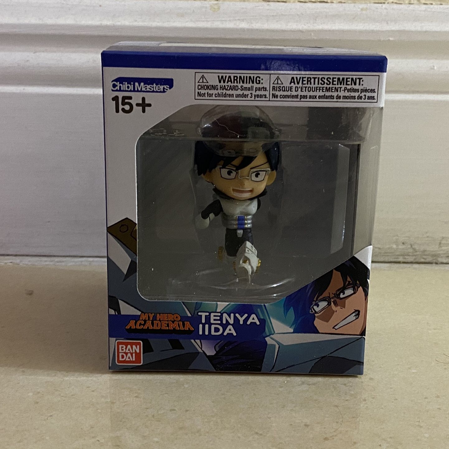 Brand New Sealed My Hero Academia Boku no Hero Academia Chibi Master Tenya Lida Collectible Figure Boxed