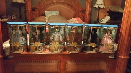Brass Key porcelain Wizard of Oz set