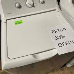 HOTPOINT HTW240ASKWS 3.8 cu. ft. White Top Load Washer L8UXX