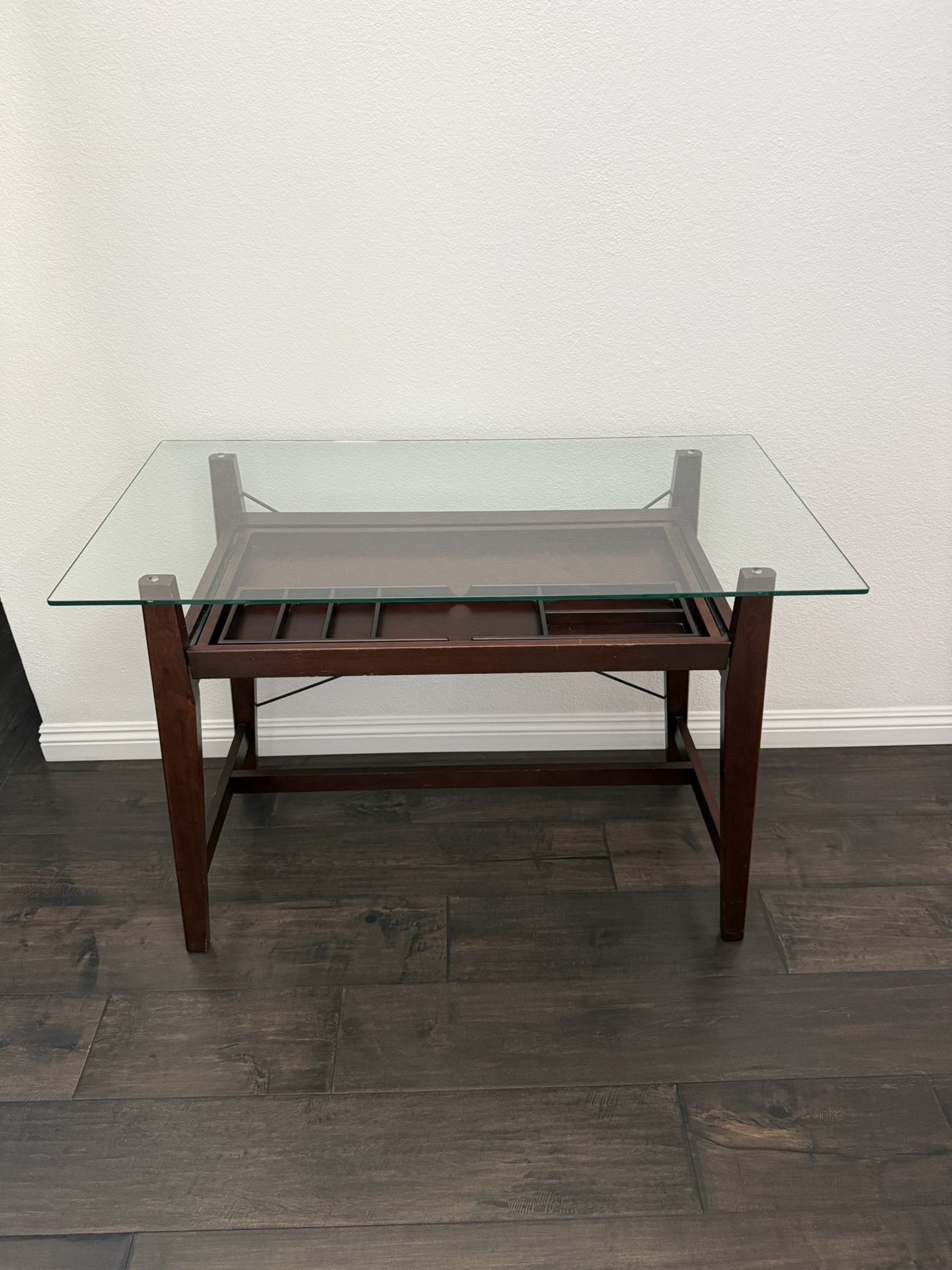 Glass Top Desk
