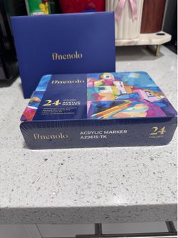 24-Count Finenolo Arcylic Marker Set
