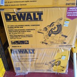 Dewalt Dws779 12" Sliding Miter Saw $329