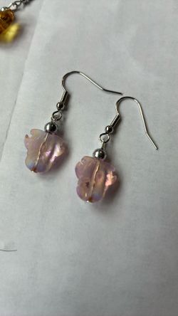 Pink Crystal it’s Earring