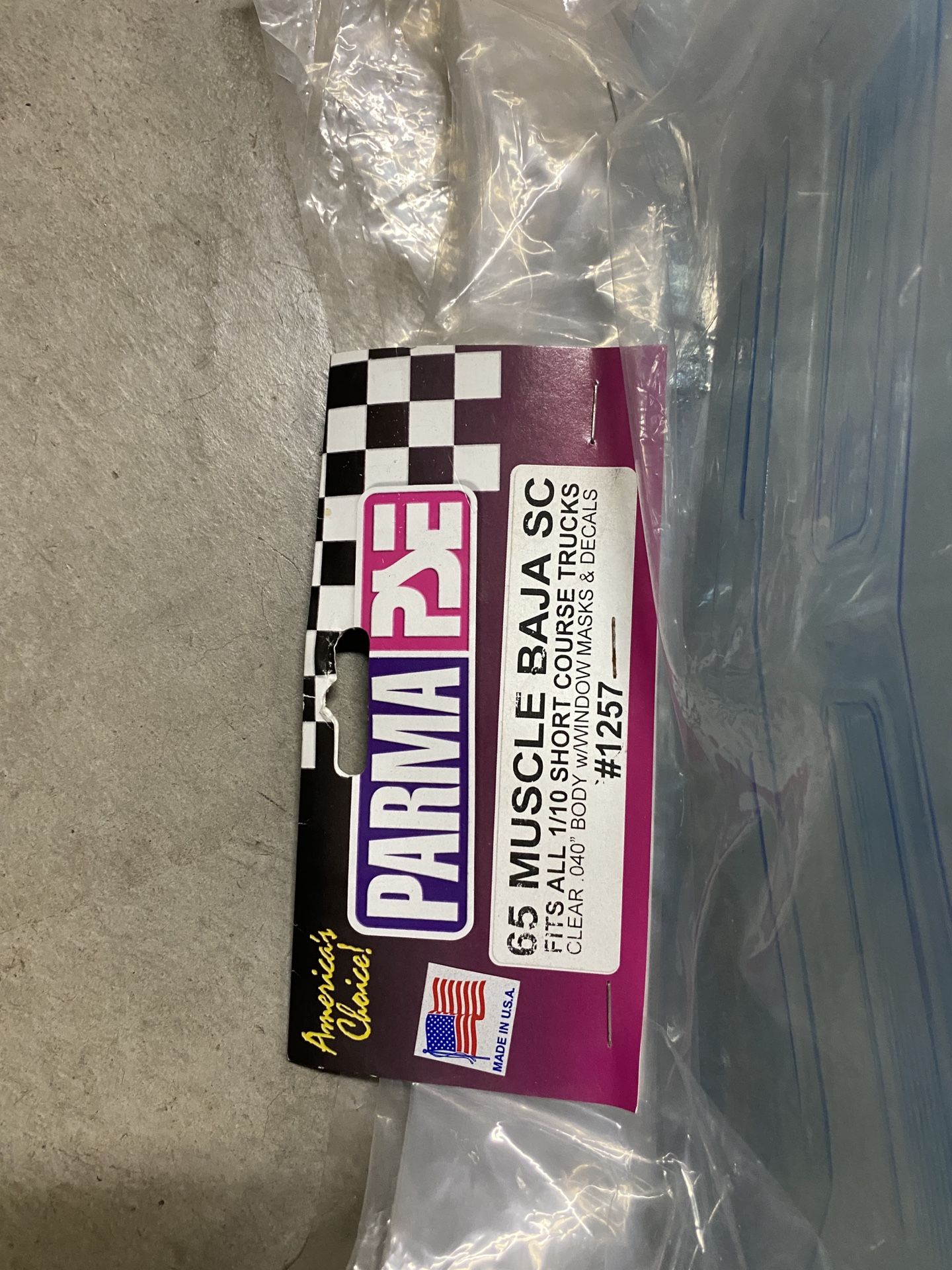  Parma 1965 Short Course  Body Rc 1257