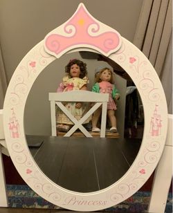 Vintage Disney Pricess Mirror