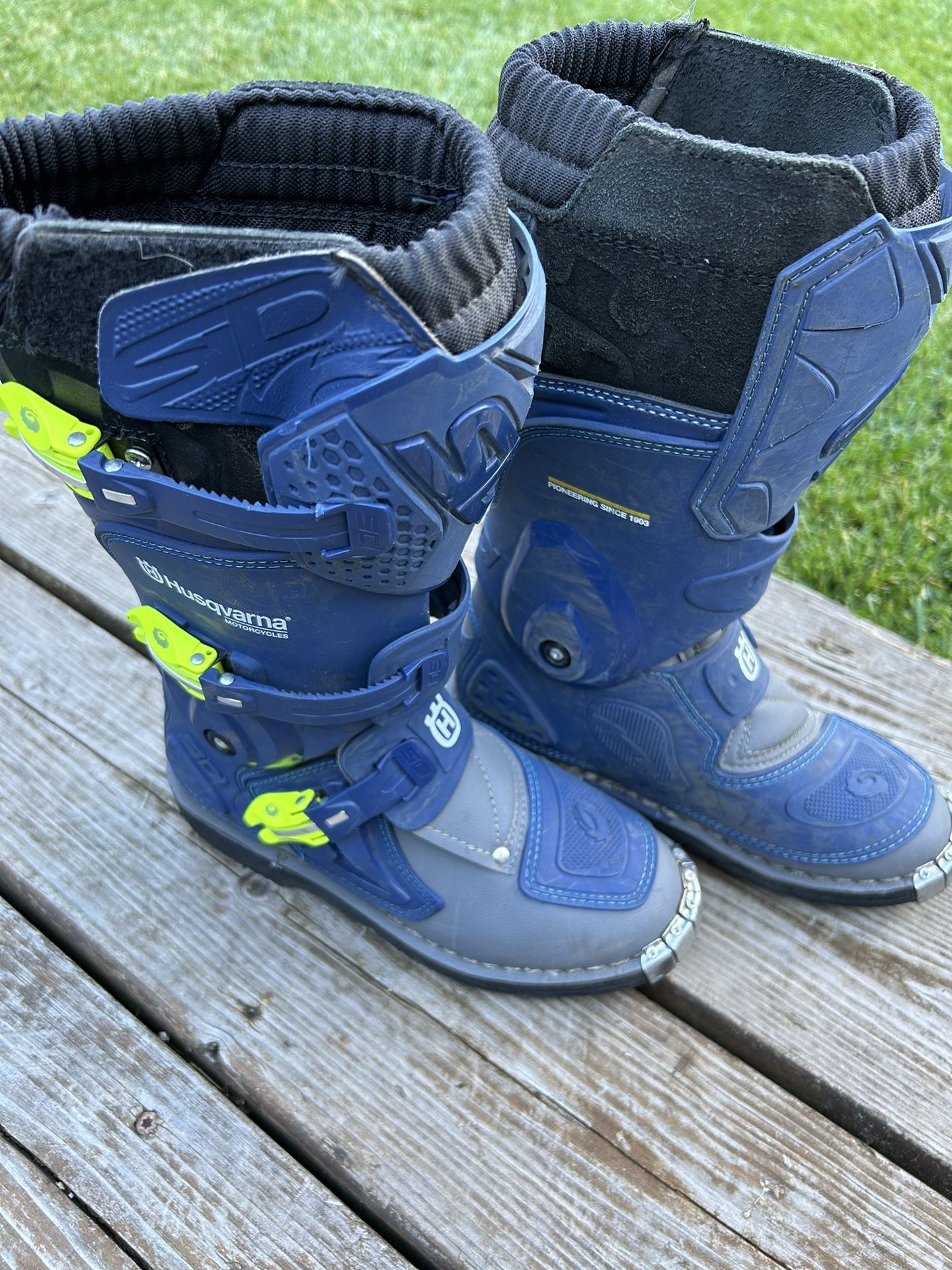 Husqvarna Branded Sidi Motocross Boots