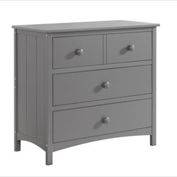 Oxford Baby 3 Drawer Dresser - Dove Gray