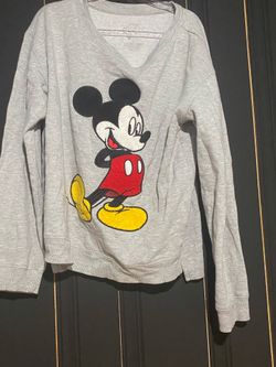 Grey Mickey Mouse Sweatshirt