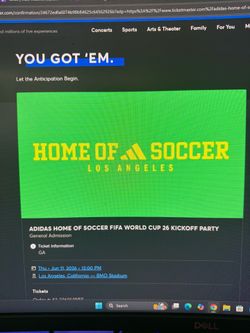 Adidas fifa World Cup 26 kick off party at the bmo stadium