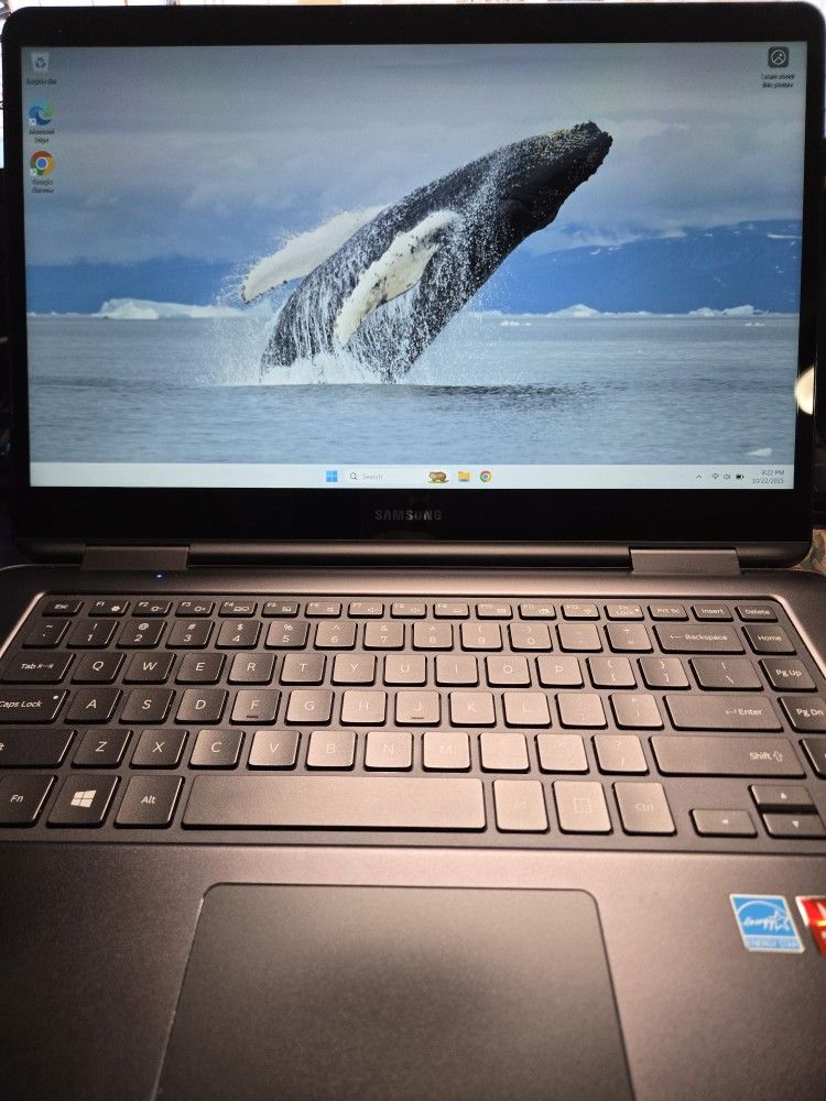 Samsung - Notebook 7 Spin 2-in-1 15.6" Touch-Screen Laptop - AMD Ryzen 5 - 8GB Memory - 256GB Solid State Drive