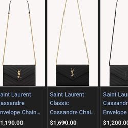 Saint Laurent Shoulder Bag New