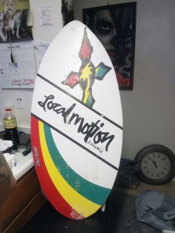 Local motion Hawaii Santa Cruz board