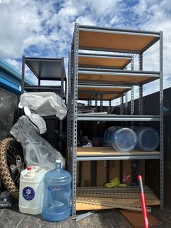 Shelves and other supplies