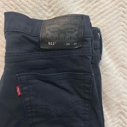 Dark Blue Levi Jeans