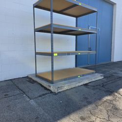 Industrial Quality Warehouse Shelves 72 in W x 48 in D Supply Shelving Delivery Available