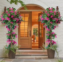 6ft tall bougainvillea Artifical tree for outdoors New in Box