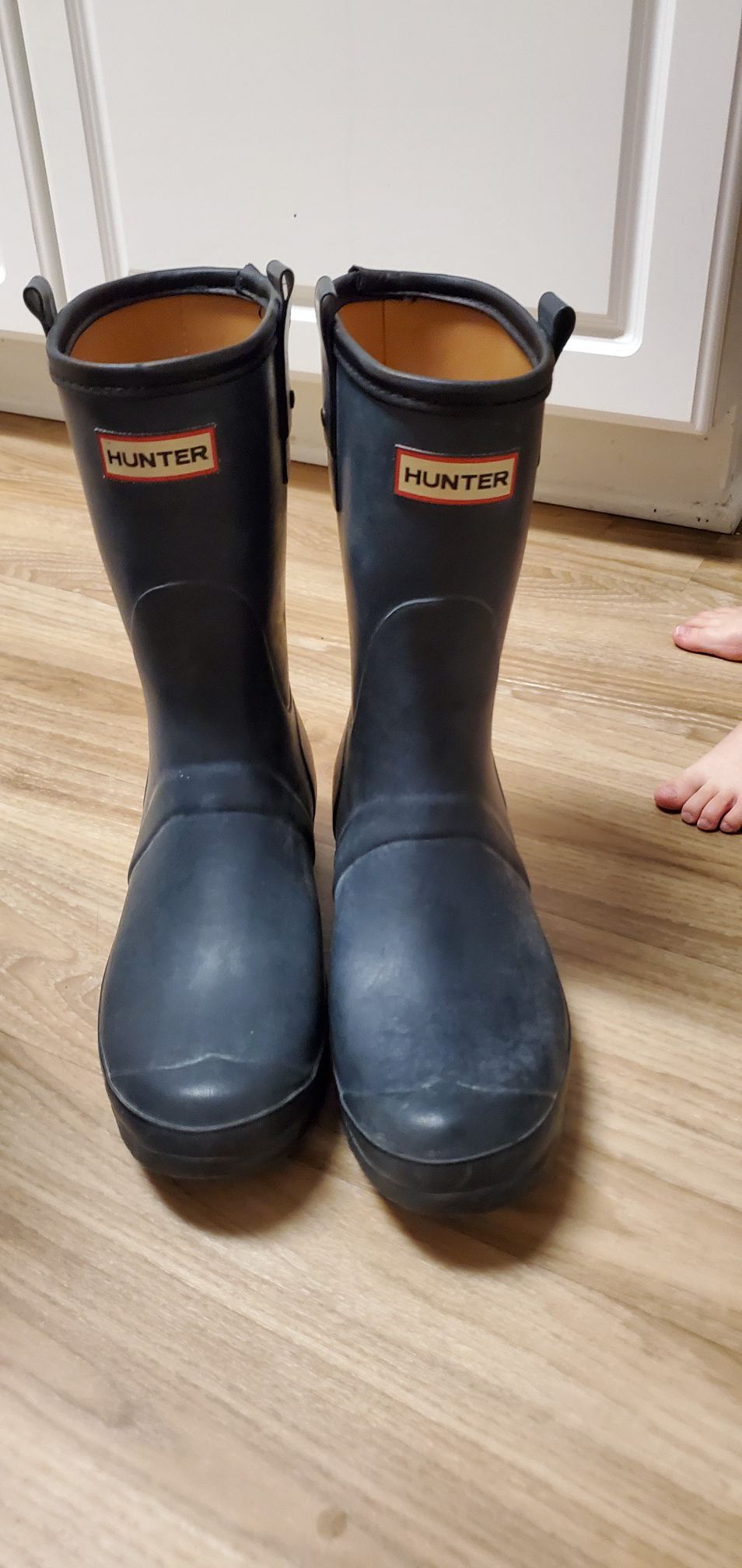 Hunter Rain Boot Mens Size 10 Worn once