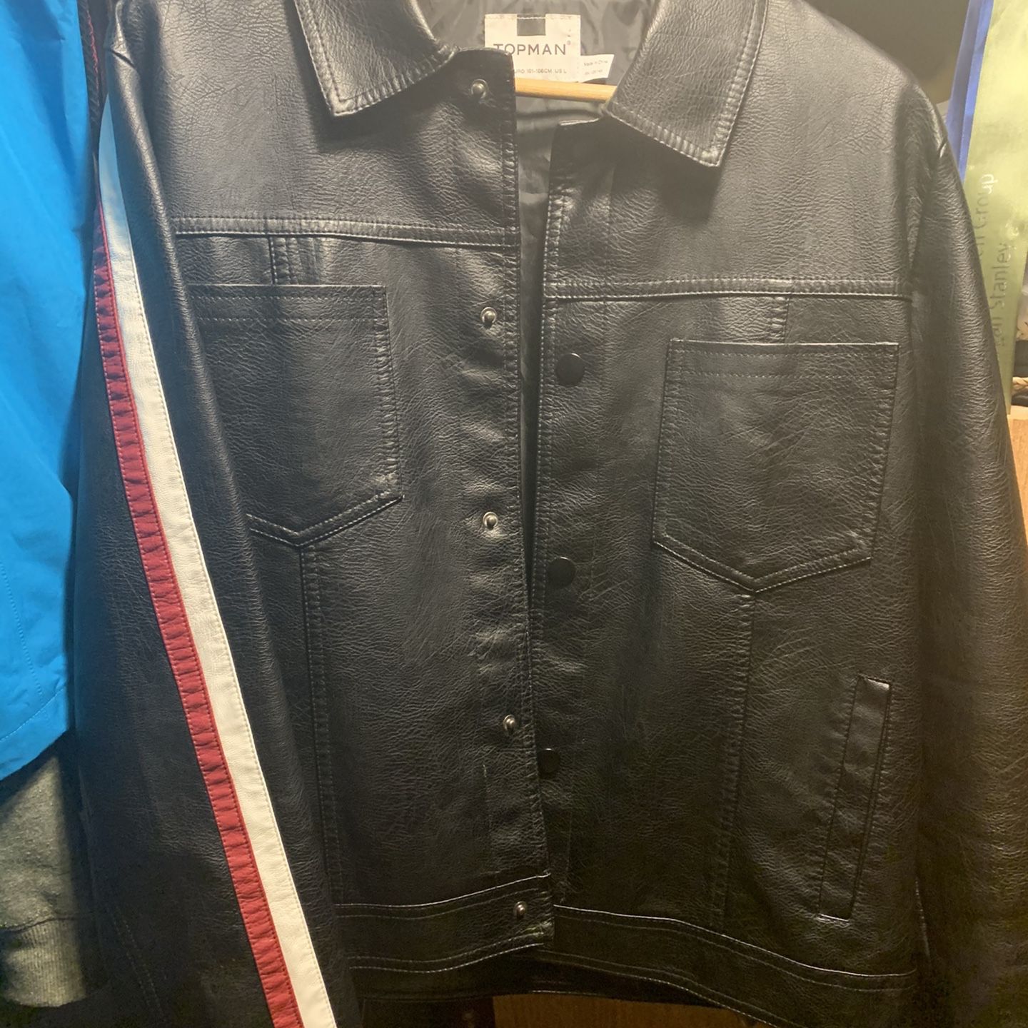 Men’s topman Moto Bike Jacket Large $50obo
